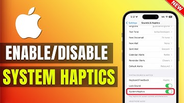 iPhone 13/13 Pro: How to Enable/Disable System Haptics or Vibration