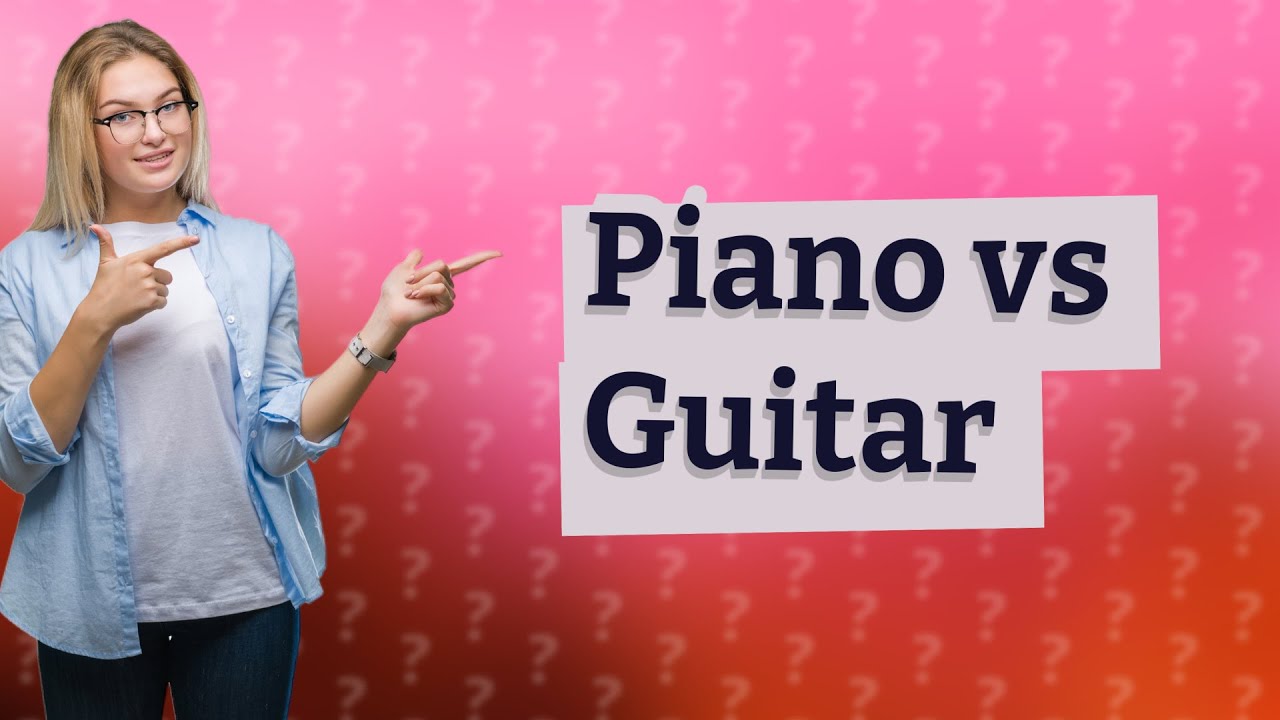 Is piano harder then guitar? YouTube
