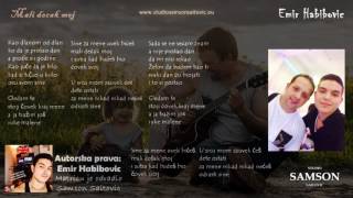 Video thumbnail of "Emir Habibovic - Mali decak moj - Matrica/Karaoke/Instrumental - (Cover) - StudioSamsonSaitovic"