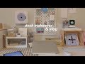 desk makeover, muji haul, art gallery, &amp; city ventures; vlog