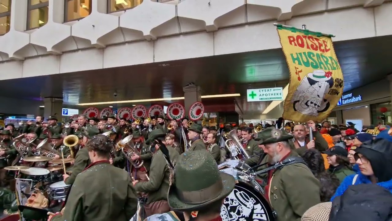 Rotsee-Husaren Ebikon live Schmudo Luzern 2025