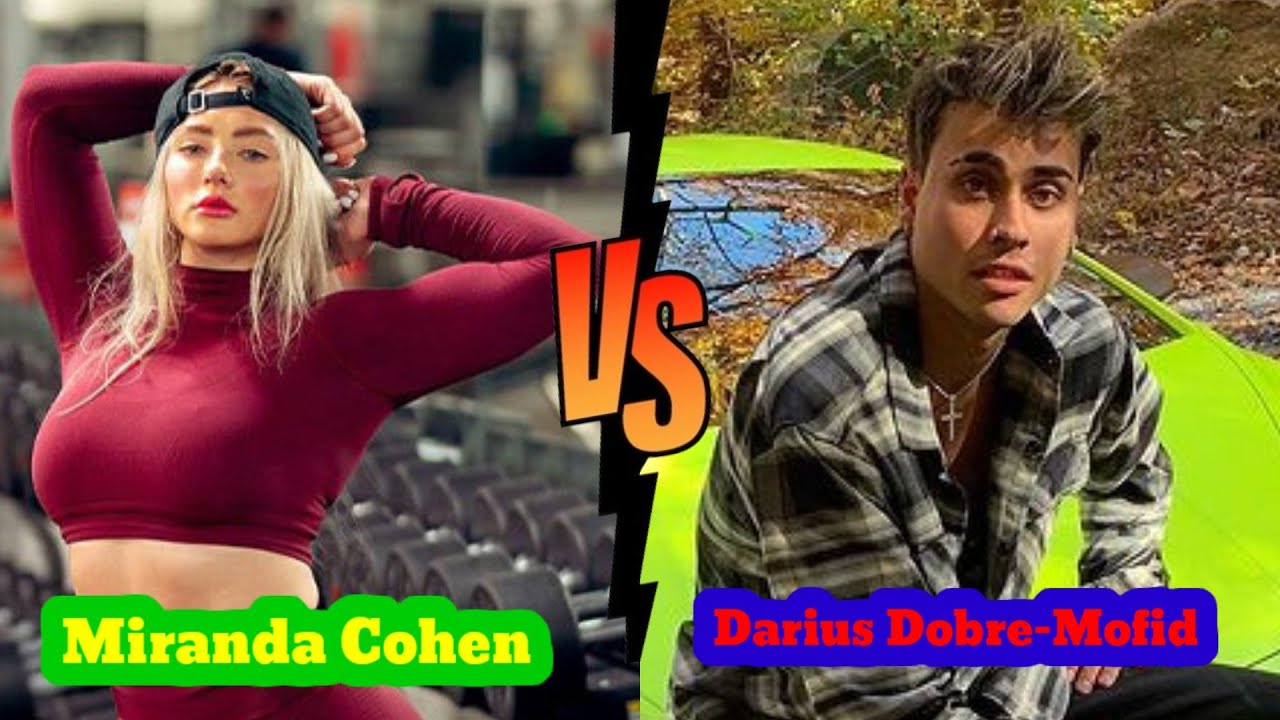 Darius DobreMofid Vs Miranda Cohen Lifestyle Comparison 2024 YouTube