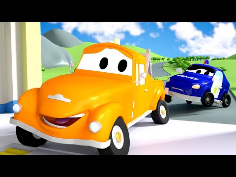 Bebek Matt - Çekici Tom araba şehrinde 🚗 Çocuklar için çizgi filmler