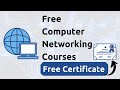 Free computer networking online courses with certificate