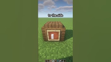 SIMPLE MINECRAFT FRIDGE #minecraft #shorts