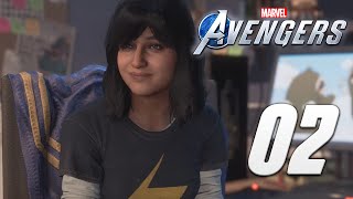 Marvel's Avengers Walkthrough Gameplay Part 2 - Running From AIM