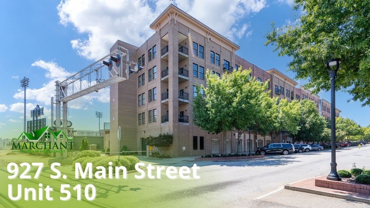 Greenville Rental Homes! For Rent 927 S. Main Street, Unit 510