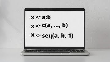 R creating basic vectors || : operator, c() and seq()