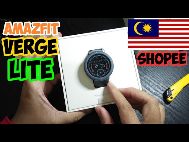 amazfit verge lite shopee