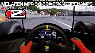 rFactor 2 - McLaren Mp4-6 @ Spa Francorchamps (RF2)