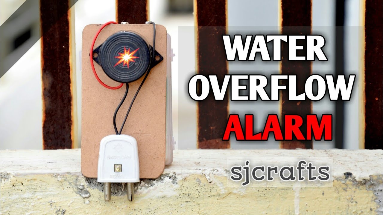 Only 30 💲 how to make water tank overflow alarm diy alarm cheap lifehack sjcrafts