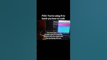 Using AI to teach me coding