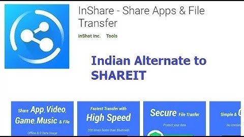 INSHARE Brilliant File Sharing App