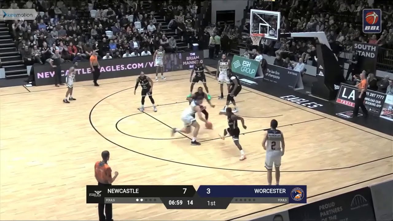 Newcastle Eagles vs Worcester Wolves BBL Championship Full Match Replay