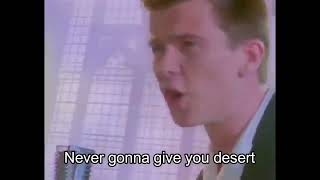 Ytp Rick Astley Never Gonna Up You - Part 1