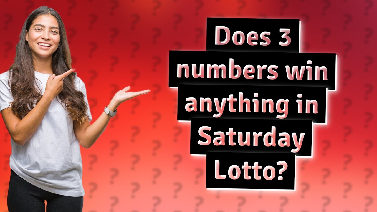 Does 3 Numbers Win Anything In Saturday Lotto YouTube Does 3 Numbers Win Anything In Saturday Lotto YouTube