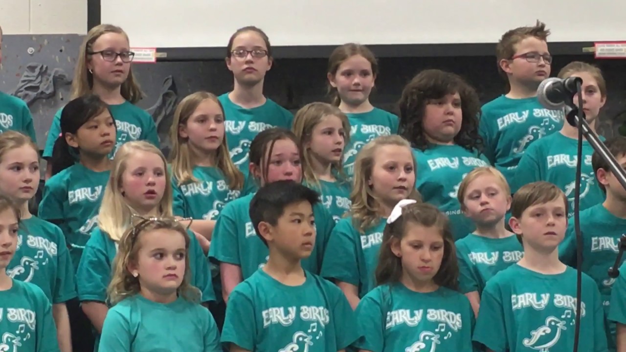 Bowman WoodsEarly Birds Concert 2017Song 5 YouTube