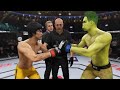 Bruce Lee vs. The Grinch (EA sports UFC 3)