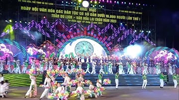 Ngày Hội Văn Hóa Các Dân Tộc Có Số Dân Dưới 10.000 Người Lần Thứ I năm 2023 tại Lai Châu