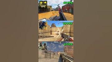 AK 47 Firing FPS Comparison - Cod Mobile vs SFG2 vs Forward Assault