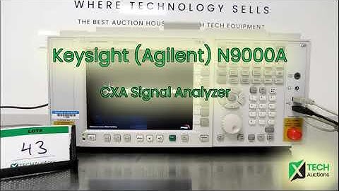 Keysight (Agilent) N9000A CXA Signal Analyzer