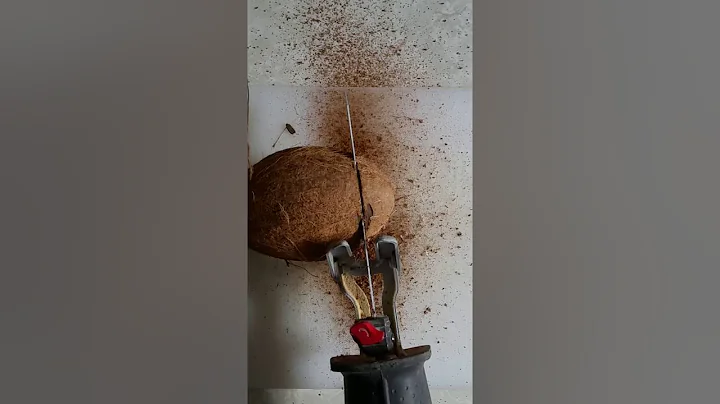 How to make a cup out of a coconut!