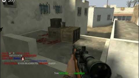 Call Of Duty 2 Crazy Headshot!!