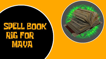 Spell Book Rig for Maya (DOWNLOAD )