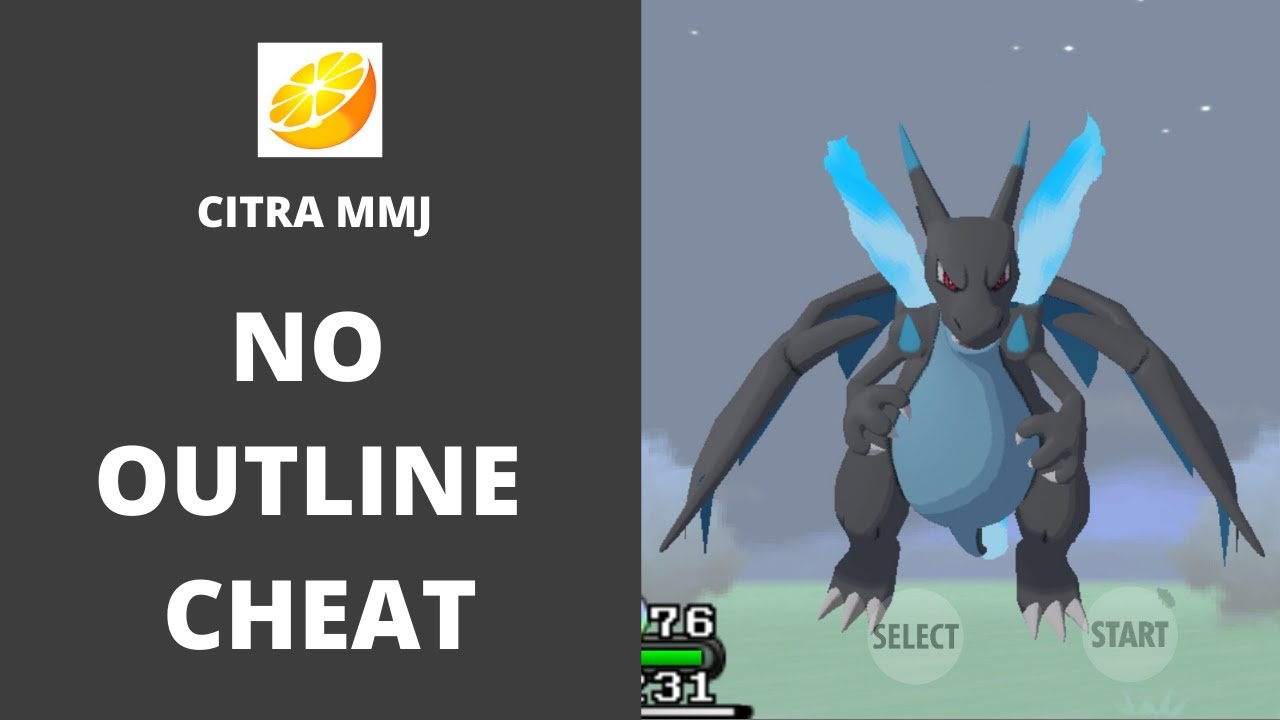 Modregning Vend om Nebu Pokemon X - No Outline Cheat | Citra MMJ Android - YouTube