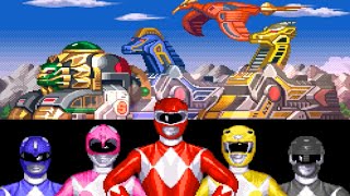 Mighty Morphin Power Rangers: The Fighting Edition (SNES) Playthrough - NintendoComplete