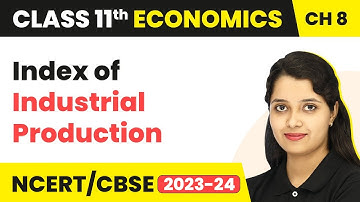 Index Of Industrial Production - Index Numbers | Class 11 Economics - Statistics
