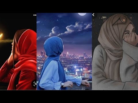 Hidden face dp  Girl cartoon, Hijab cartoon, Islamic cartoon