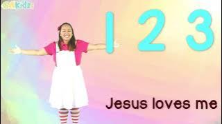 One, Two, Three Jesus Loves Me | Kids Song | Happy Songs