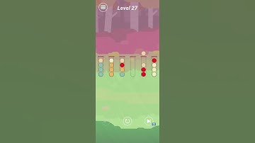 Ball Sort Puzzle Medium Level 27 gameplay (iOS Android)