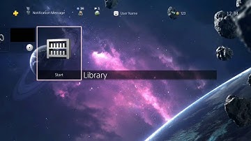 BRIKS 2 4k Interstellar Space Dynamic Theme  - PS4 Playstation