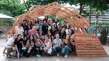 Xuê  Dining hall pavilion. IASS version