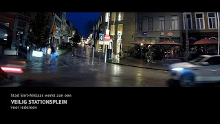 Stad Sint-Niklaas Werkt Aan Een Veilig Stationsplein