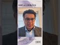 #IBM at #MWC2025 ... what to expect with Rahul Kumar.