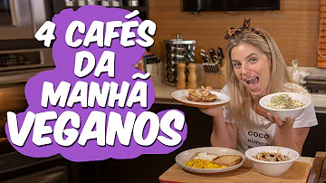 O que um vegetariano pode comer no café da manhã?