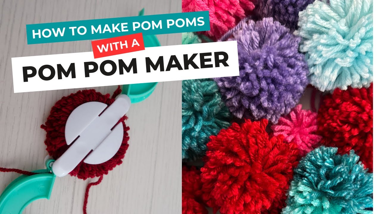 3 Ways to Make Pom Poms without a Pom Pom Maker — Sum of their Stories Craft  Blog