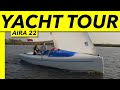 The little boat that can  aira 22 tour  yachting monthly