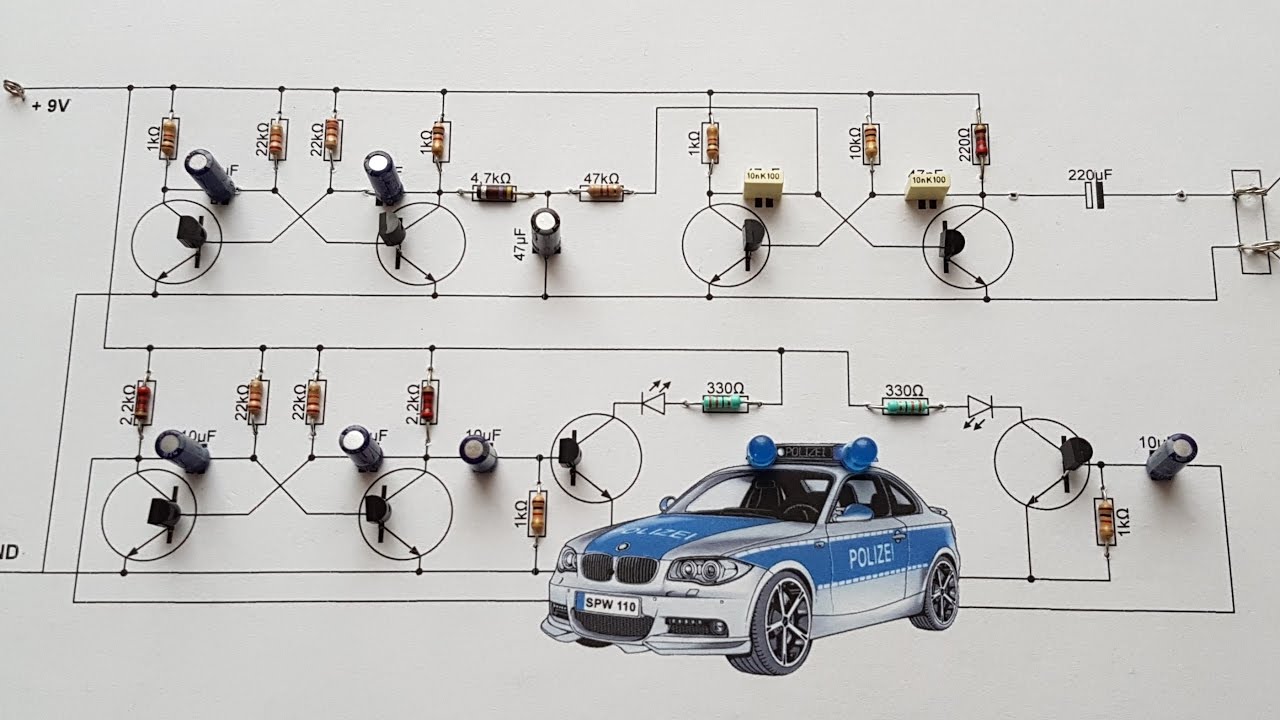 Polizeikelle mit Licht , Rc2Shop GMBH RC-Modellbau, der RC Modellbau Shop  im Internet