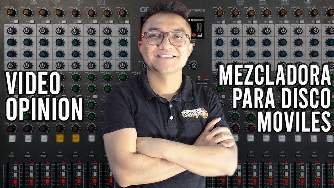 Mezcladora de Audio DJ Audiotek MKZ-MEZCL12CHNEG