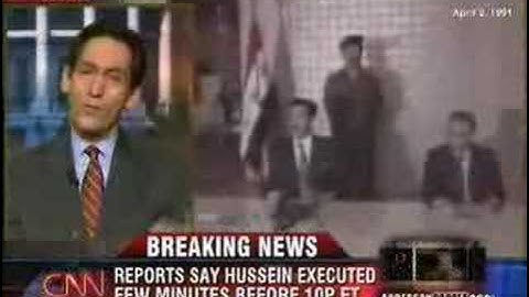 CNN Coverage of Saddam Execution