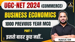 Business Economics | UGC-NET 2024 | Previous Year Paper Solution | UGC-NET Commerce Preparation