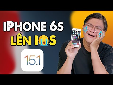 iPhone 6s KHÓC THÉT khi update lên IOS 15.1 ?? THẾ GIỚI DI ĐỘNG