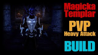 1 Minute Build: PvP Magicka Templar Heavy Attack (+ gameplay)
