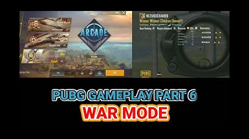 PUBG MOBILE GAMEPLAY PART 6