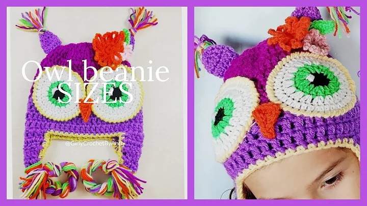 Adorable Crochet Owl Beanie Tutorial!