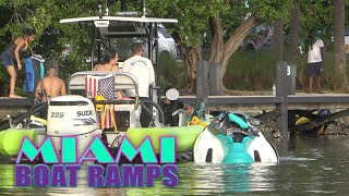 Someone's Having a Bad Day at the Ramp!! | Miami Boat Ramps | 79th St | Broncos Guru | Wavy Boats
